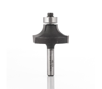 Klein Economy Line rundingsfræser HM m/stor leje, radius 6,3, Ø22x13x46 mm, S6,4 (1/4), Z2