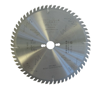 Klein universalklinge HM 400 mm - snitbredde 4 mm, centerhul 30 mm, Z80, 10°, WZ