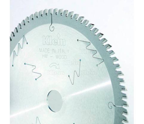 Klein formatsavklinge HM 150 mm - snitbredde 3,2 mm, centerhul 30 mm, Z48, 10°, WZ