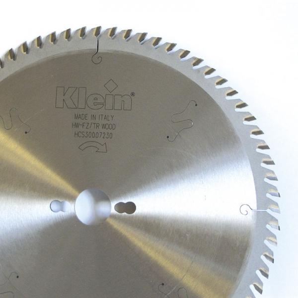 Klein formatsagblad ExtraCut HM 300 mm - skjærebredde 4,4 mm, senterhull 30 mm, Z60, 16°, WZ