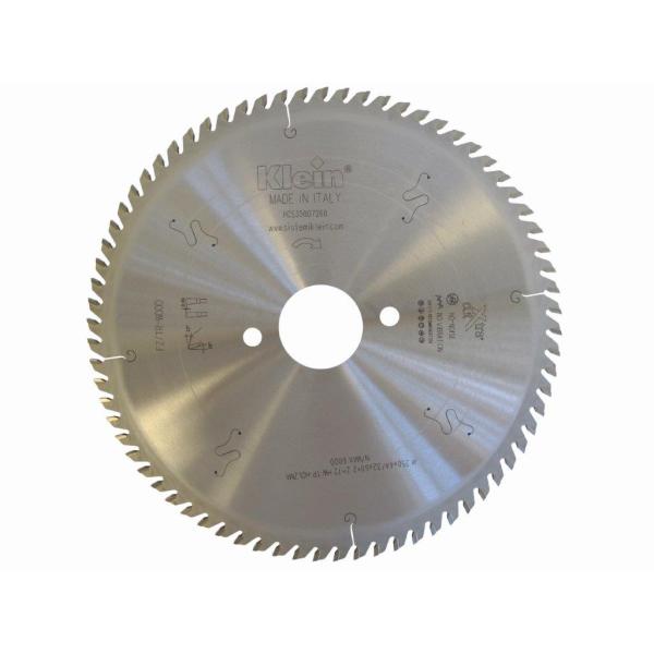 Klein formatsagblad ExtraCut HM 300 mm - skjærebredde 4,4 mm, senterhull 65 mm, Z60, 16°, FZ/TR