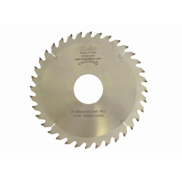 Klein konisk forrissesagblad DIA 160 mm - skjærebredde 4,4-5,0 mm, senterhull 45 mm, Z36, 10°, KON/FZ