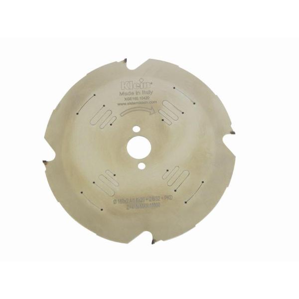 Klein eternitblad DIA (lavt støynivå) 200 mm - skjærebredde 2,4 mm, senterhull 30 mm, Z8, DP