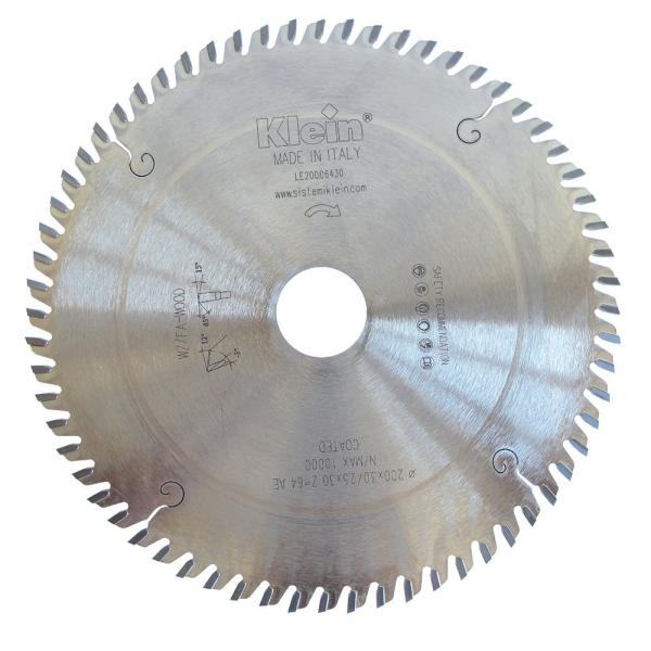 Klein sirkelsagblad ExtraCut HM t/PVC 300 mm - skjærebredde 3 mm, senterhull 30 mm, Z96, 5°, WZ/FA