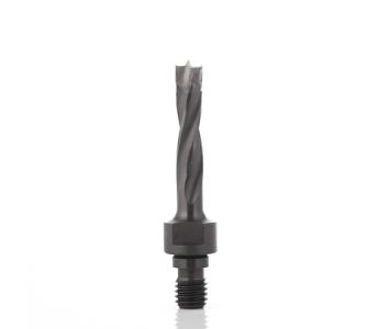 Klein dyvelbor m/føringsspiral HM JSD Ø5x40 mm, venstre, udvendig gevind M10