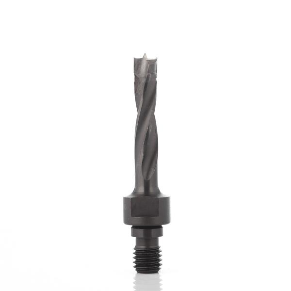 Klein sentrumstappborbor HM JSD Ø10x40 mm, høyre, utvendig gjenge M10