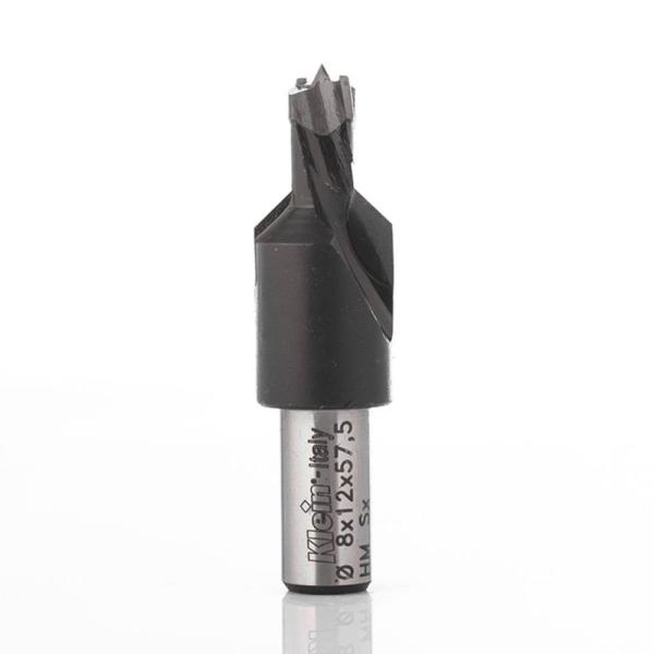 Klein sentrumstappebor m/forsenker HM Ø10x20x57,5 mm, venstre - S10x20 mm