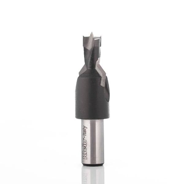 Klein sentrumstappebor m/forsenker HM Ø8x12x70 mm, høyre - S10x20 mm