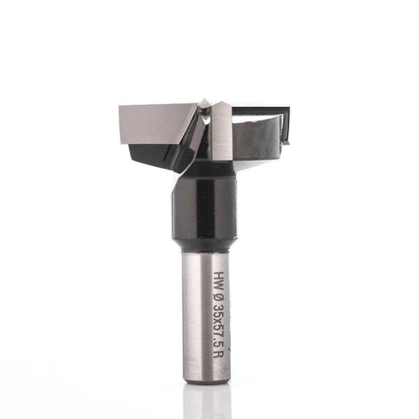 Klein kunstbor HM m/0,5 mm centerspids, Ø15X56 mm, højre - S10x26 mm, Z2+2