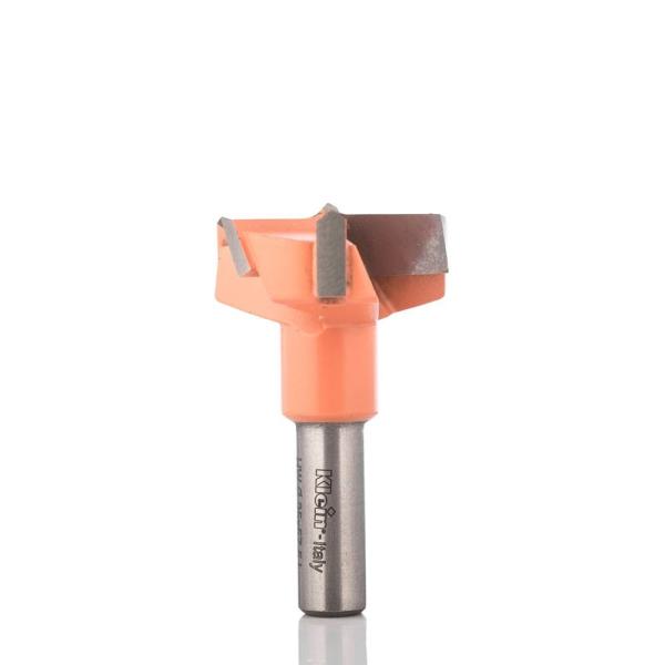 Klein kunstbor HM m/0,5 mm centerspids, Ø25x57,5 mm, venstre - S10x26 mm, 3+3