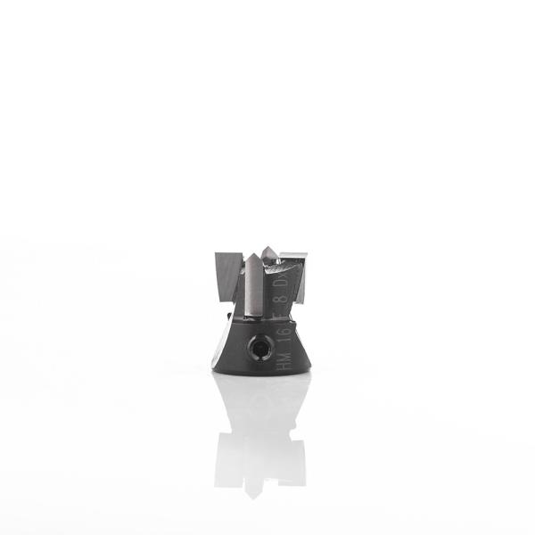 Klein forsenker HM Ø9/20x20 mm, venstre, Z2