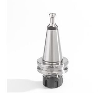 Klein ISO30 chuck for spennhylse, 2-10 mm ER16, 50x32x50 mm, høyre (trekkbolt T118.891.R)