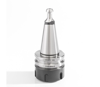 Klein ISO30 chuck for spennhylse, 2-20 mm ER32, 50x50x50 mm, høyre (trekkbolt T118.891.R)