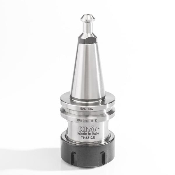 Klein ISO30 chuck for spennhylse, 2-30 mm ER40, 68x50x50 mm, høyre (trekkbolt T118.791.R)