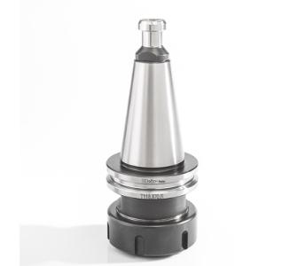 Klein ISO40 chuck for spennhylse, 2-20 mm ER32, 73x50x63,5 mm, høyre (trekkbolt T118.893.R)