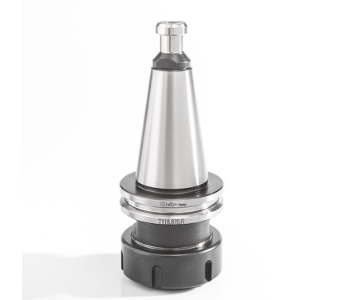 Klein ISO40 chuck for spennhylse, 2-20 mm ER32, 73x50x63,5 mm, høyre (trekkbolt T118.893.R)