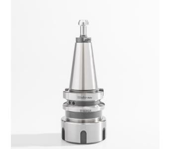 Klein BT30 chuck for spennhylse, 2-30 mm ER40, 70x63x46 mm, m/kulelager, høyre/venstre (trekkbolt T118.895.R)