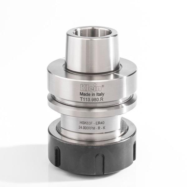 Klein HSK63F chuck for spennhylse, 2-30 mm ER40, 75x63x63 mm, venstre