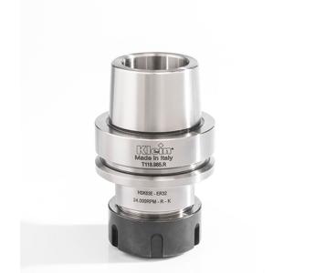 Klein HSK63E chuck for spennhylse, 2-20 mm ER32, 76x50x63 mm, høyre
