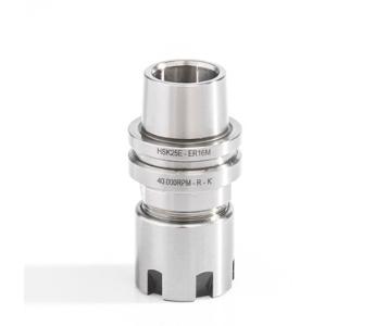 Klein HSK25E chuck for spennhylse, 2-10 mm ER16, 40x22x25 mm, høyre