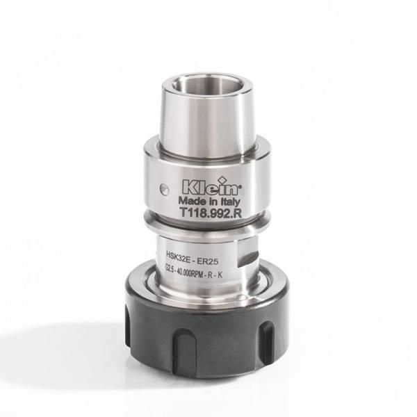 Klein HSK32E spændetangspatron, 1-16 mm ER20, 60x42x32 mm, højre