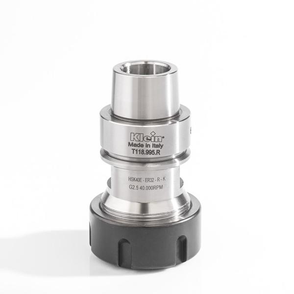 Klein HSK40E chuck for spennhylse, 1-16 mm ER25, 70x35x40 mm, høyre