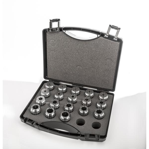 Klein ER32 spennhylsesett, 18 deler, 3-20 mm - DIN6499 (470E)
