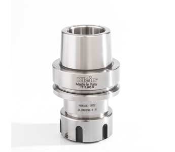 Klein HSK63E chuck for spennhylse, 2-30 mm, ER40, m/kulelager, 78x63x63 mm, høyre/venstre
