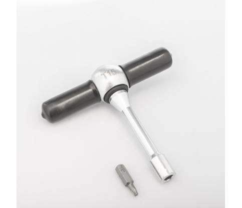 Klein momentnøgle m/t-greb, unbrako 1,5 mm, 0,12 Nm