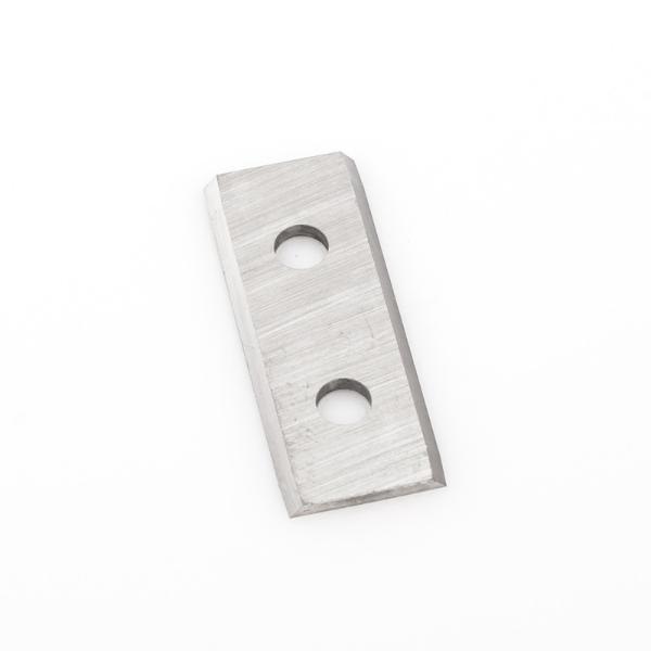 Klein vendeplatte HM (KCR08) (afrundet) 50x12x1,5 mm, Z2, 35°, 2 huller