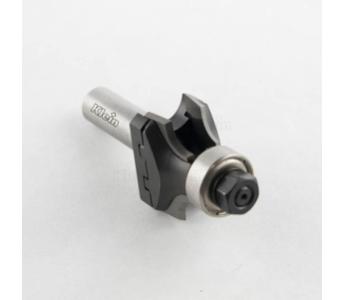 Klein rundingsfræser HM m/udskiftelige profilplatter og lille leje, radius 8, Ø38 mm, S12, Z2