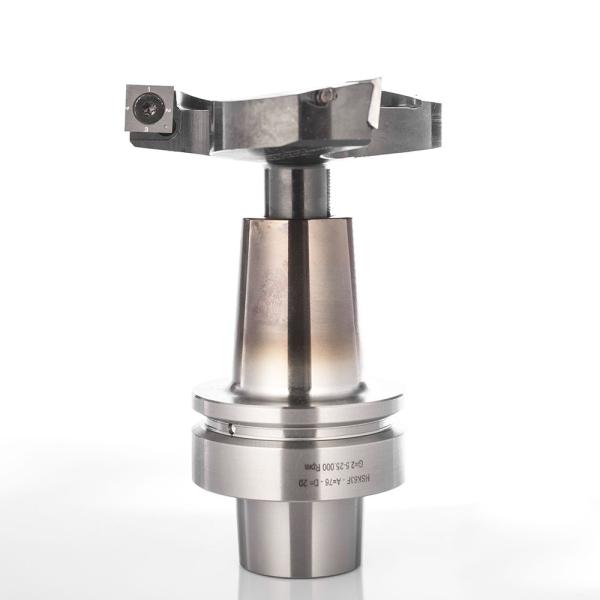 Klein planfræser HM, m/vendeplatte, Ø100x14x116 mm, HSK-63F optag, Z3