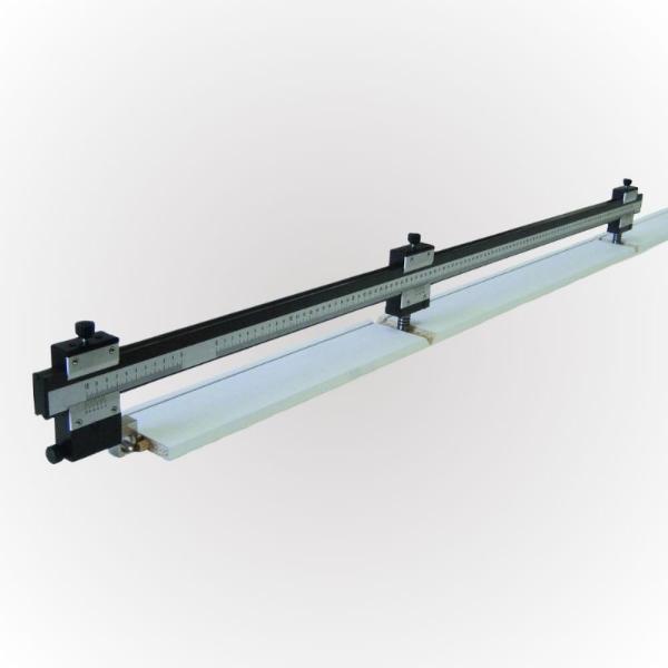 M. Conti skydelære til foldeskuffer (v-spor), 90° spids, 550-0-1000 mm