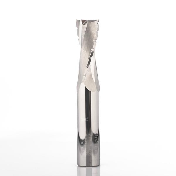 Klein sletfræser MHM, m/spånbryder, Ø16x42x100 mm, Z2, højre, positiv spiral, til aluminium/træ