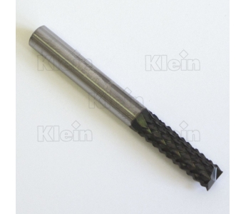Klein fræser Dia Coated, MHM, Ø6x22x55 mm, højre, S6, til plast/gummi/glasfiber