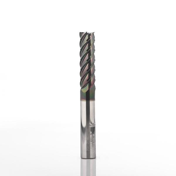 Klein sletfræser KleinDIA superfinish MHM, Ø8x30x80 mm, Z5, højre, positiv spiral, til plexiglas