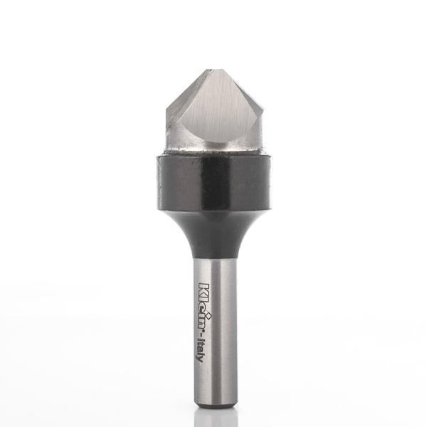 Klein v-sporfres for folding av HHM, for alucobond, 90°, Ø18x10x60 mm, S8, Z2
