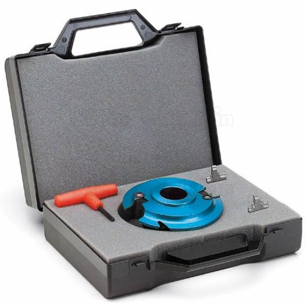 Klein multiradiusfres, sett med R3/6, 4/8, 5/10, Ø128x25x30 mm, Z2, manuell fremføring