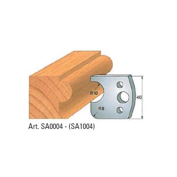 Klein profilskjær nr. 4, 40x4 mm, SP, for profilkutter