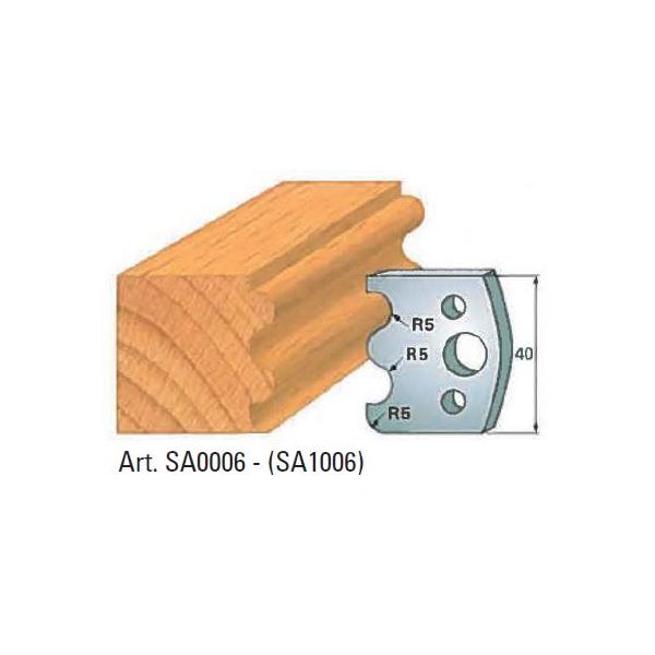 Klein profilskjær nr. 6, 40x4 mm, SP, for profilkutter