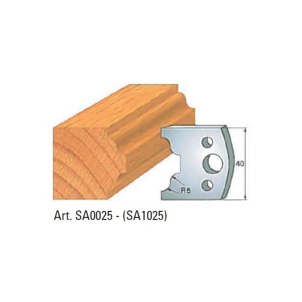Klein profilskjær nr. 25, 40x4 mm, SP, for profilkutter