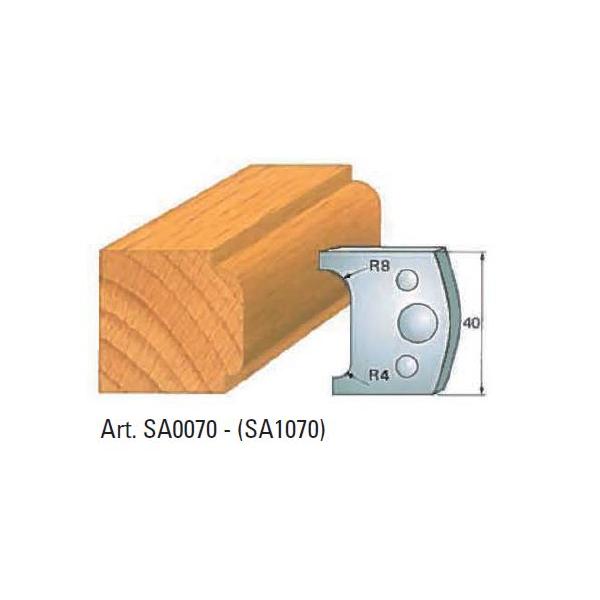 Klein profilskjær nr. 70, 40x4 mm, SP, for profilkutter