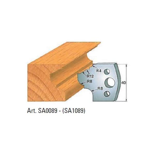 Klein profilskjær nr. 89, 40x4 mm, SP, for profilkutter
