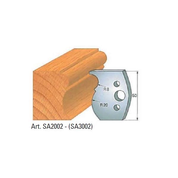 Klein avviser nr. 2, 50x4 mm, SP, for profilkutter