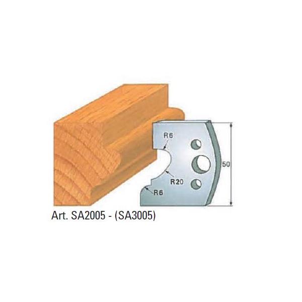 Klein avviser nr. 5, 50x4 mm, SP, for profilkutter