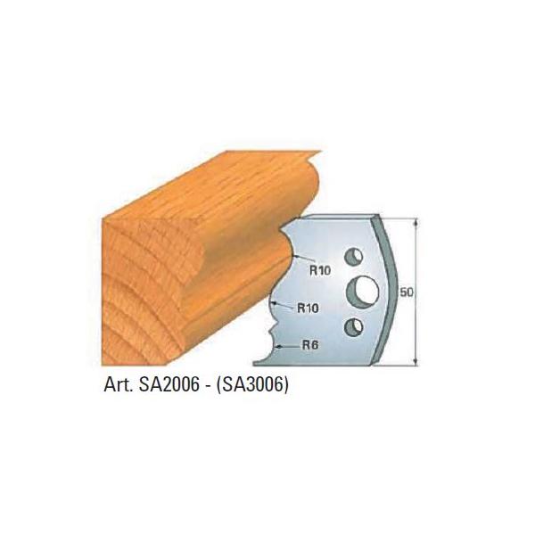 Klein avviser nr. 6, 50x4 mm, SP, for profilkutter