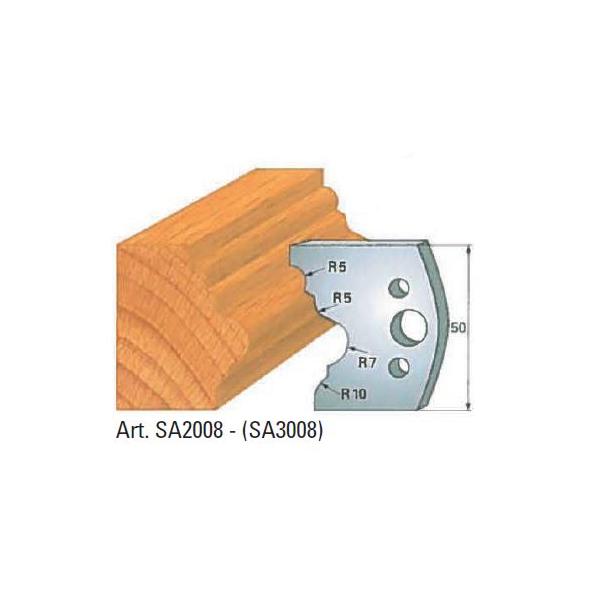 Klein avviser nr. 8, 50x4 mm, SP, for profilkutter