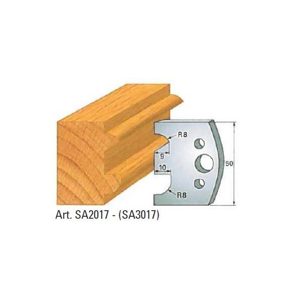 Klein avviser nr. 17, 50x4 mm, SP, for profilkutter