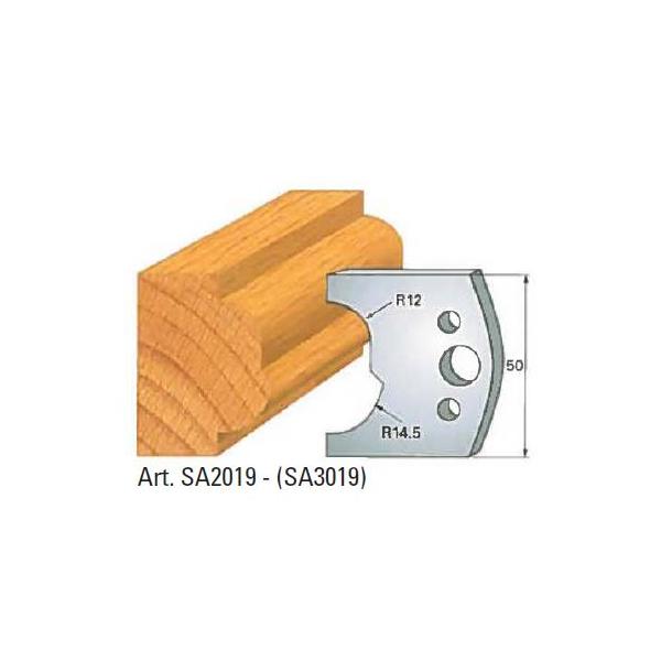 Klein avviser nr. 19, 50x4 mm, SP, for profilkutter
