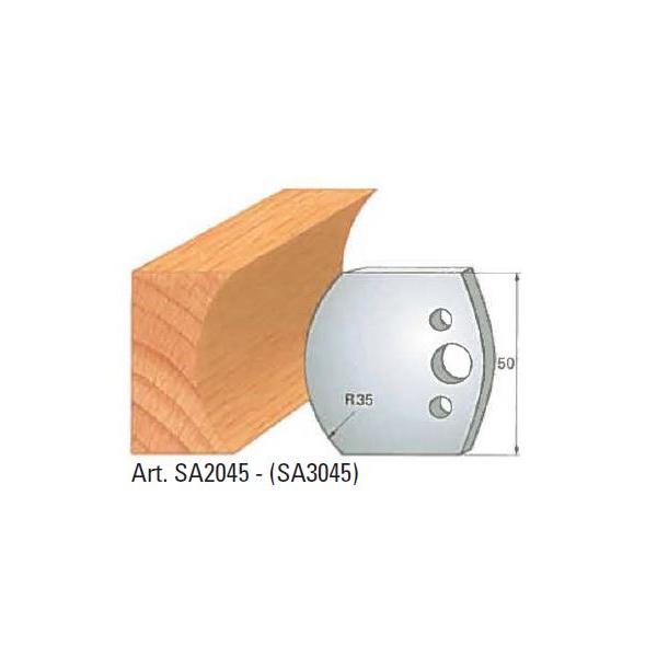 Klein avviser nr. 45, 50x4 mm, SP, for profilkutter